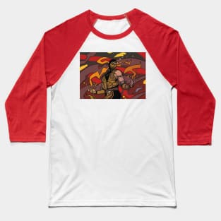 Scorpion - Hellfire Baseball T-Shirt